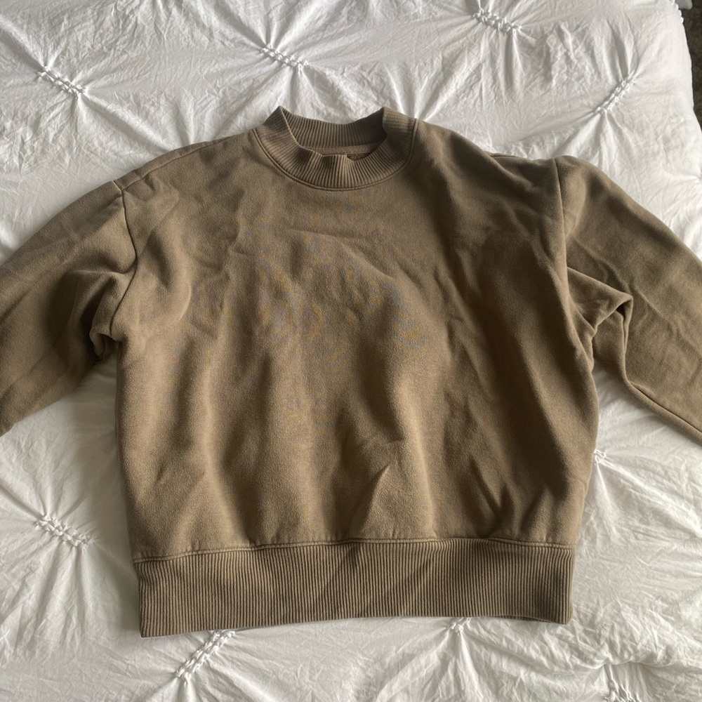 brown crewneck from a new day (target)
